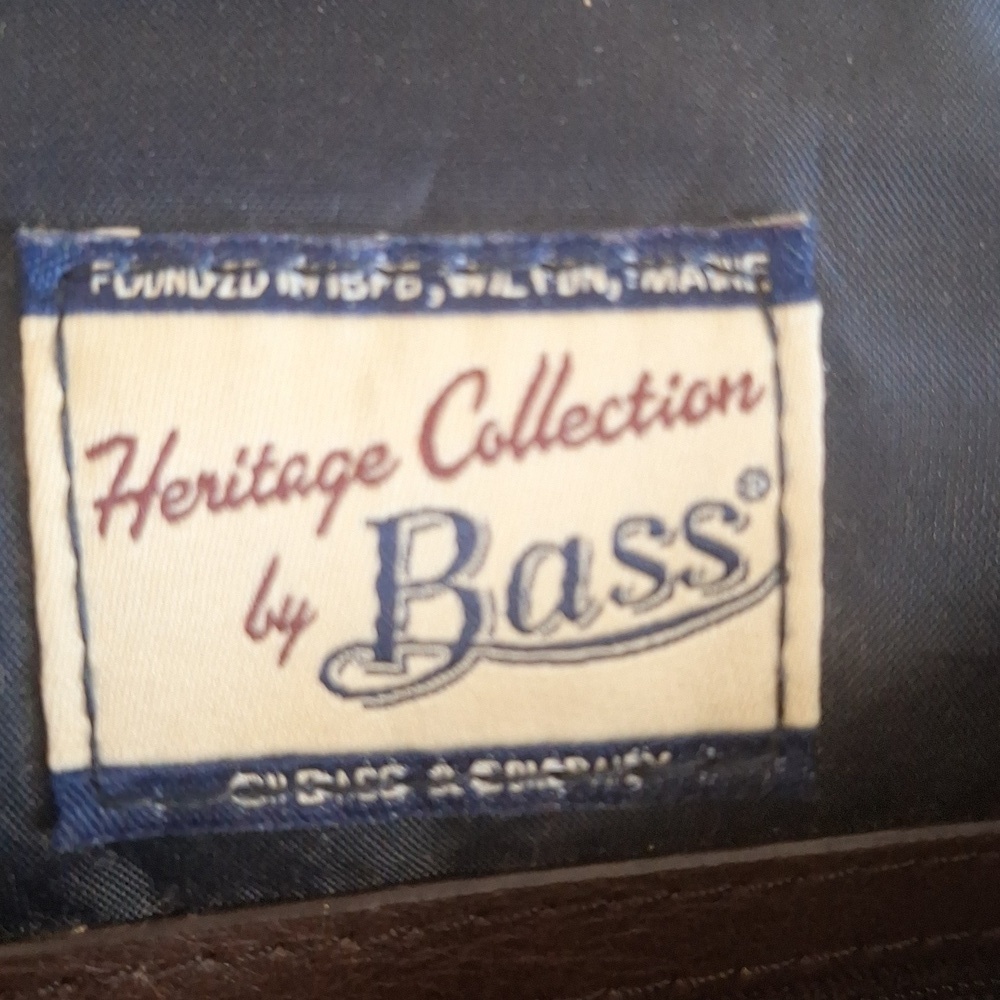 G.H. Bass & Co. Heritage Collection Plaid Crossbody Saddle Bag - Red Tartan - Picture 9 of 11